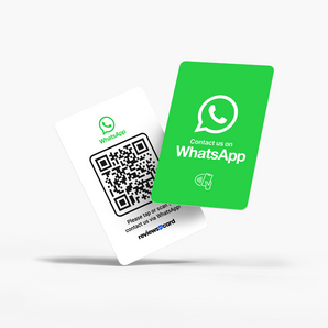 WhatsApp NFC & QR Card