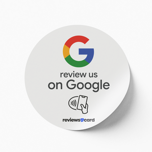 Google Review NFC Window Sticker