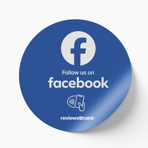 Facebook NFC Window Sticker