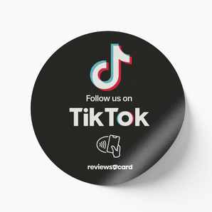 TikTok NFC Window Sticker