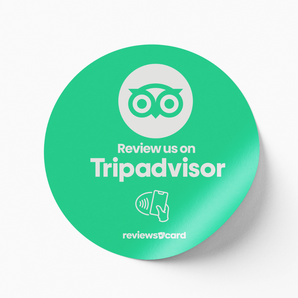 TripAdvisor NFC Window Sticker