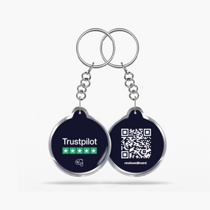 Trustpilot NFC & QR Code Keyring