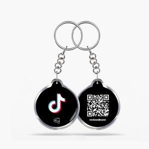 TikTok NFC & QR Keyring