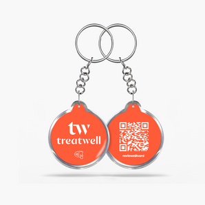 Treatwell NFC & QR Keyring