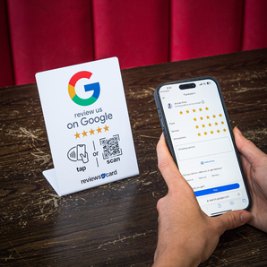 Google Review NFC & QR Stand