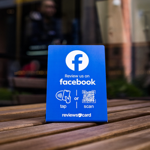 Facebook NFC & QR Stand
