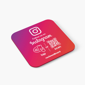 Instagram NFC & QR Plate