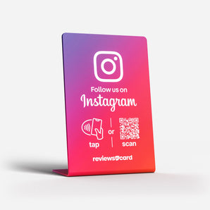 Instagram NFC & QR Stand