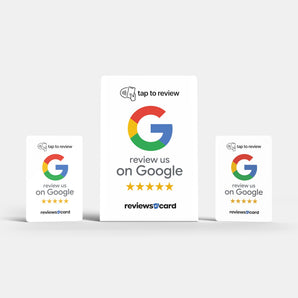 Google Review Card & Stand Bundle