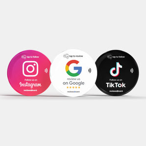 3 NFC Review Table Tags Bundle