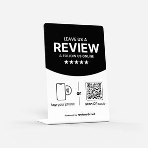 Multi Link NFC & QR Stand - Reviews & Socials
