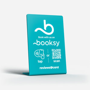 Booksy NFC & QR Stand