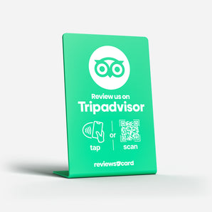 Tripadvisor NFC & QR Review Stand