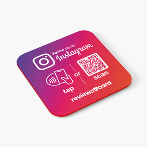 Instagram NFC & QR Plate