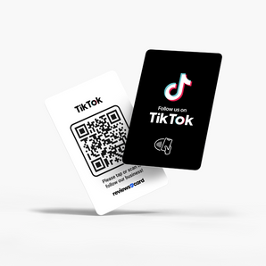 TikTok NFC & QR Card