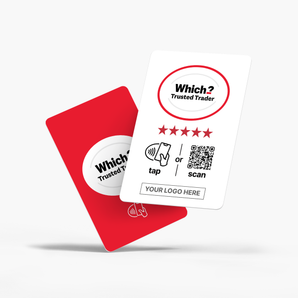 Custom Which? Trusted Trader NFC & QR Card