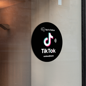 TikTok NFC Window Sticker