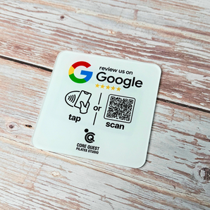 Custom Google Review NFC & QR Plate