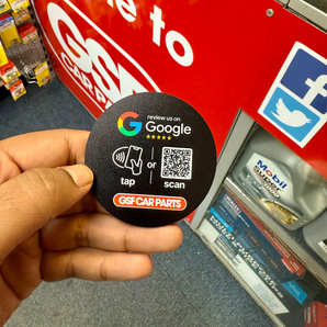 Custom Google Review NFC & QR Table Tag