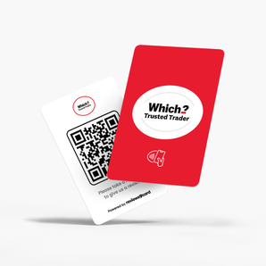 Which? Trusted Trader NFC & QR Card